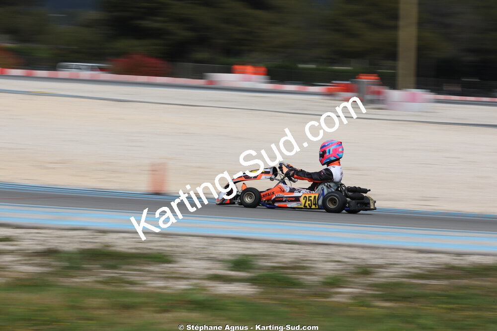 21 & 22/03/2026 : 2ème manche Championnat de Ligue PACA au Paul Ricard (photos Stéphane Agnus) 2026 — karting