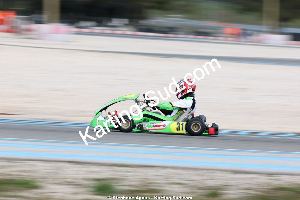 Tanguy MUNOZ — 21 & 22/03/2026 : 2ème manche Championnat de Ligue PACA au Paul Ricard (photos Stéphane Agnus) 2026 — karting