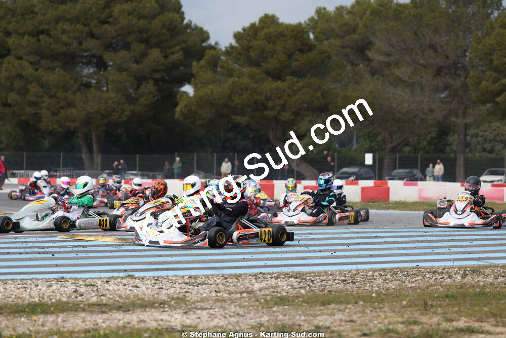 21 & 22/03/2026 : 2ème manche Championnat de Ligue PACA au Paul Ricard (photos Stéphane Agnus) 2026 — karting