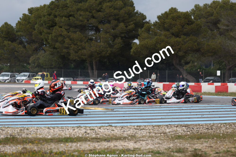 21 & 22/03/2026 : 2ème manche Championnat de Ligue PACA au Paul Ricard (photos Stéphane Agnus) 2026 — karting
