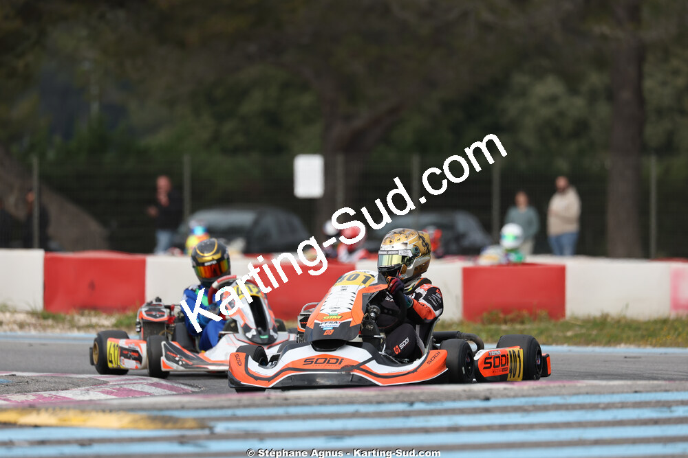 21 & 22/03/2026 : 2ème manche Championnat de Ligue PACA au Paul Ricard (photos Stéphane Agnus) 2026 — karting