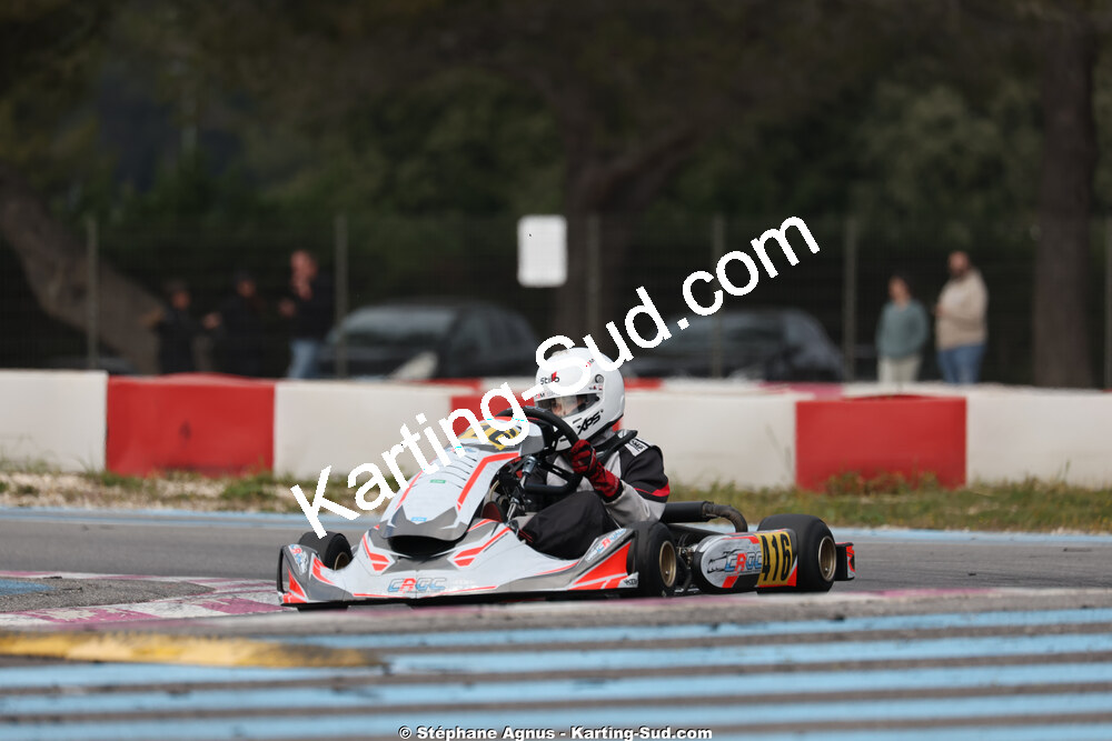 21 & 22/03/2026 : 2ème manche Championnat de Ligue PACA au Paul Ricard (photos Stéphane Agnus) 2026 — karting