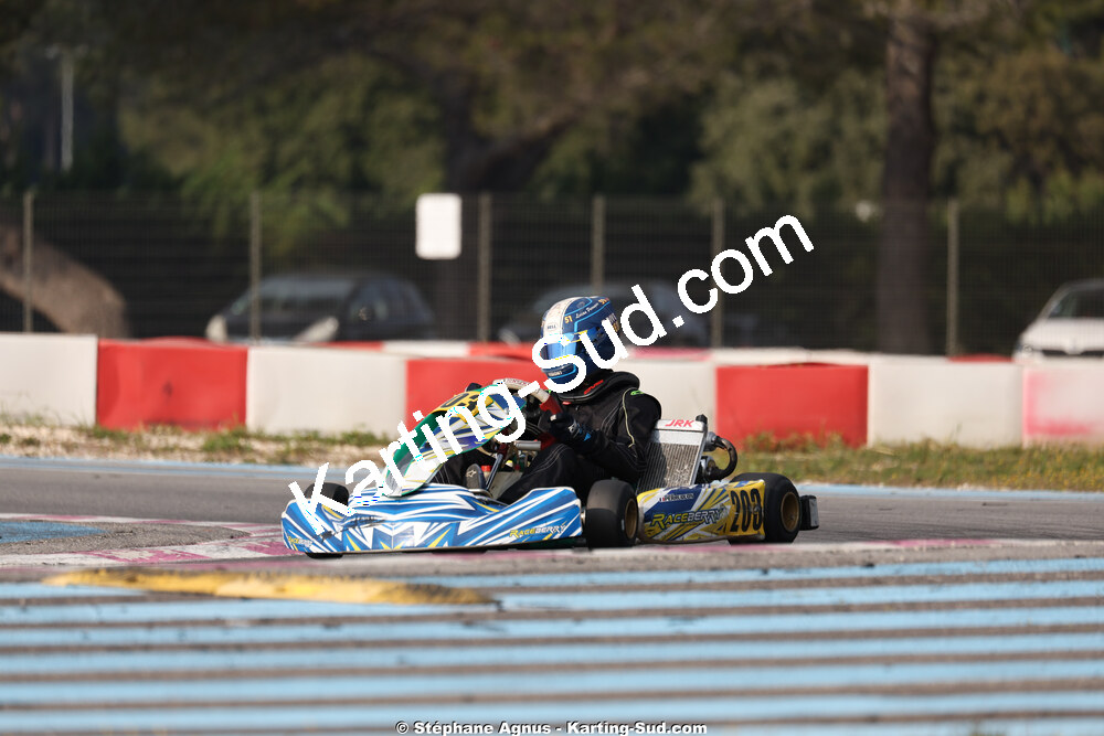 Lucas PERRUQUON — 21 & 22/03/2026 : 2ème manche Championnat de Ligue PACA au Paul Ricard (photos Stéphane Agnus) 2026 — karting