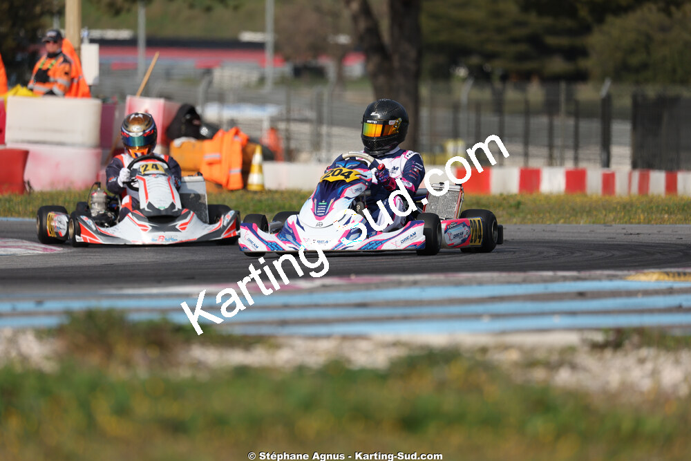 21 & 22/03/2026 : 2ème manche Championnat de Ligue PACA au Paul Ricard (photos Stéphane Agnus) 2026 — karting