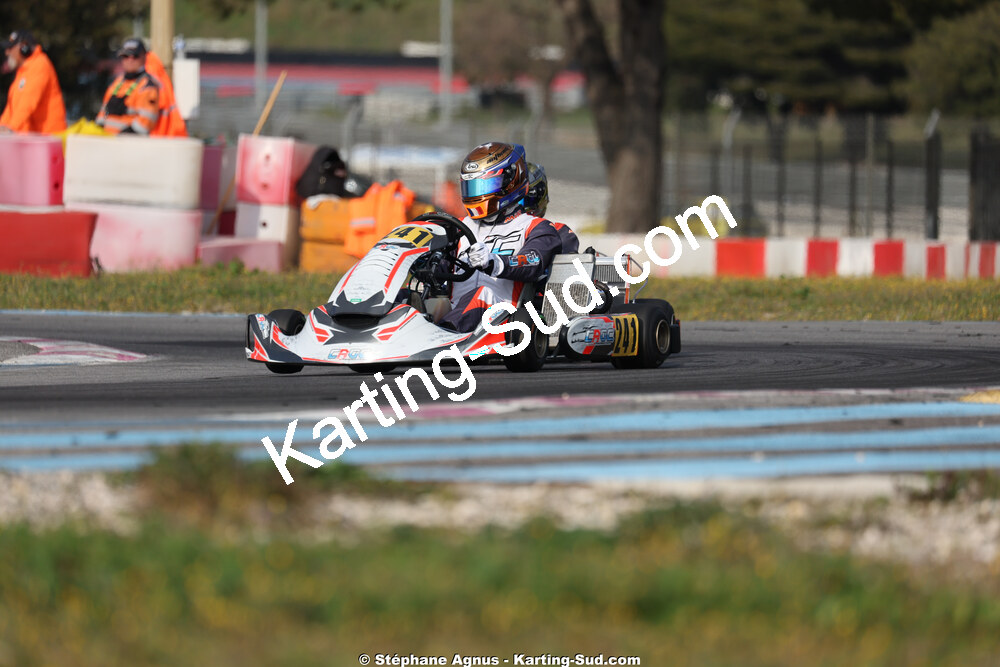 21 & 22/03/2026 : 2ème manche Championnat de Ligue PACA au Paul Ricard (photos Stéphane Agnus) 2026 — karting