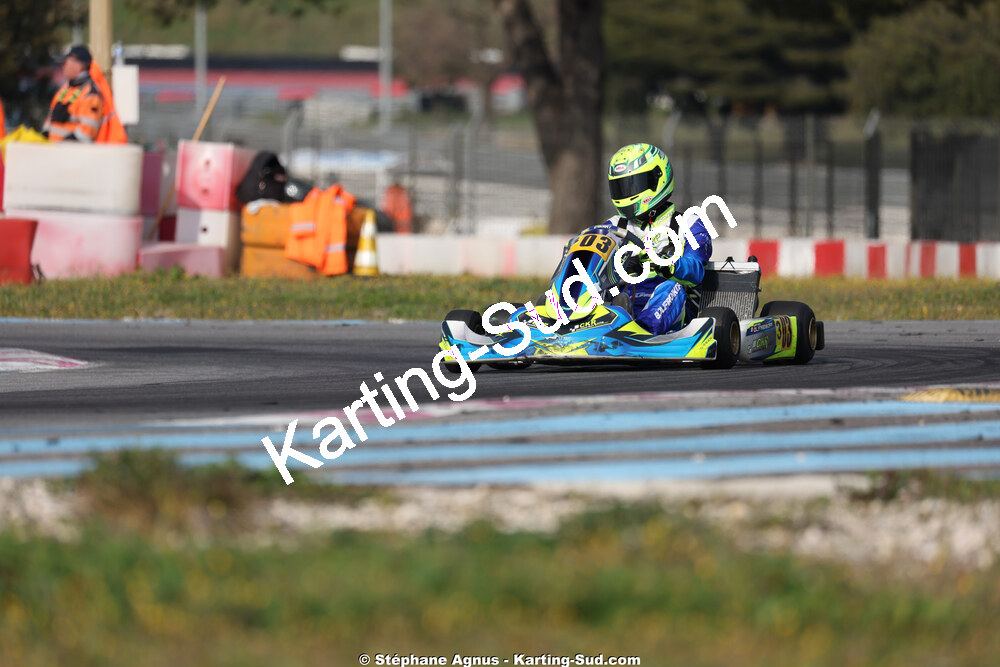 21 & 22/03/2026 : 2ème manche Championnat de Ligue PACA au Paul Ricard (photos Stéphane Agnus) 2026 — karting
