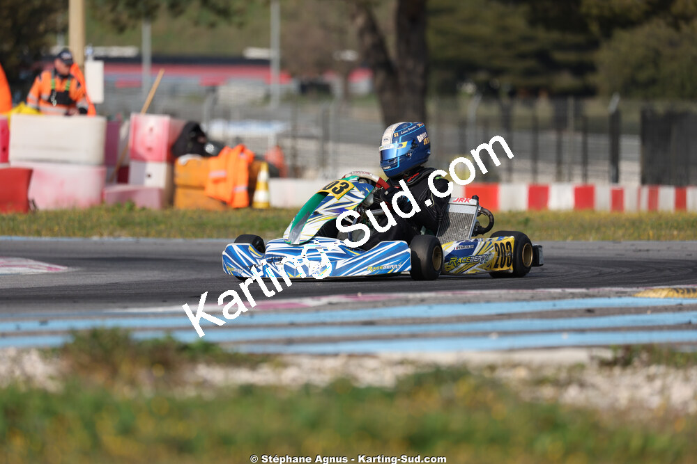 Lucas PERRUQUON — 21 & 22/03/2026 : 2ème manche Championnat de Ligue PACA au Paul Ricard (photos Stéphane Agnus) 2026 — karting