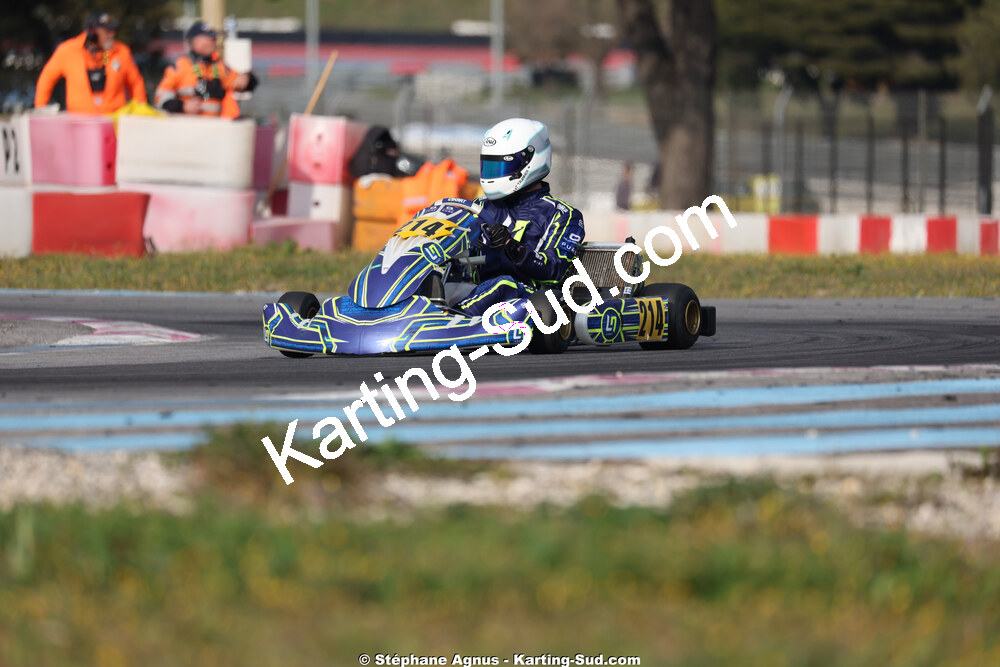 21 & 22/03/2026 : 2ème manche Championnat de Ligue PACA au Paul Ricard (photos Stéphane Agnus) 2026 — karting