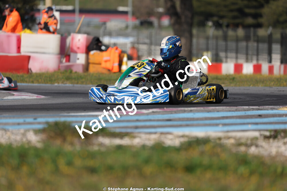 Lucas PERRUQUON — 21 & 22/03/2026 : 2ème manche Championnat de Ligue PACA au Paul Ricard (photos Stéphane Agnus) 2026 — karting