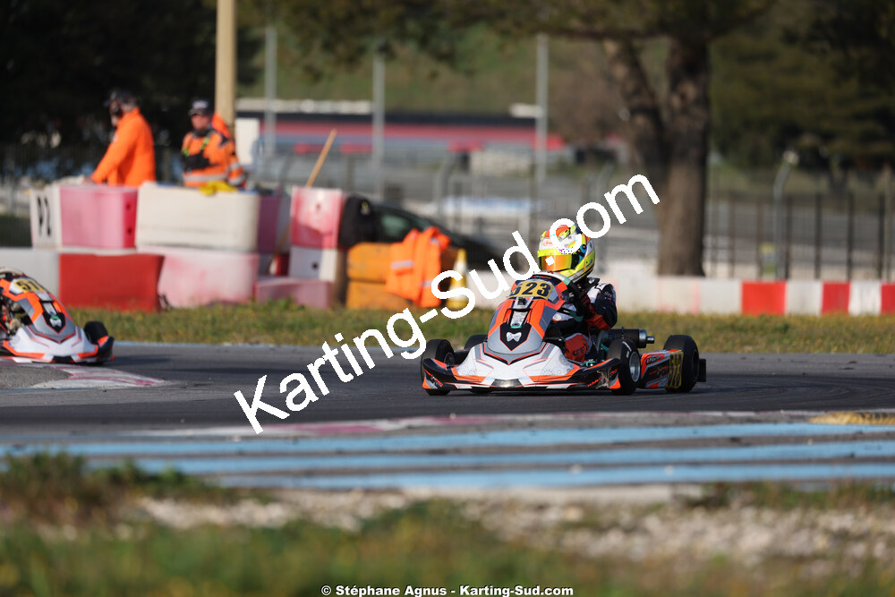 Owen FRONTIER — 21 & 22/03/2026 : 2ème manche Championnat de Ligue PACA au Paul Ricard (photos Stéphane Agnus) 2026 — karting