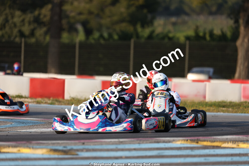 Axelle DEBONO — 21 & 22/03/2026 : 2ème manche Championnat de Ligue PACA au Paul Ricard (photos Stéphane Agnus) 2026 — karting
