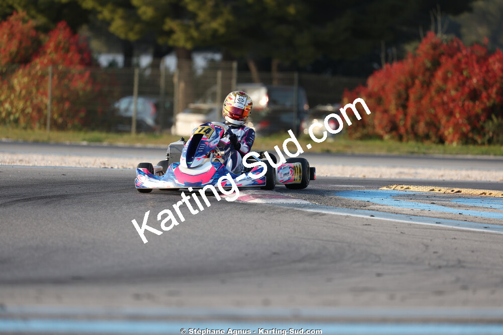 Axelle DEBONO — 21 & 22/03/2026 : 2ème manche Championnat de Ligue PACA au Paul Ricard (photos Stéphane Agnus) 2026 — karting