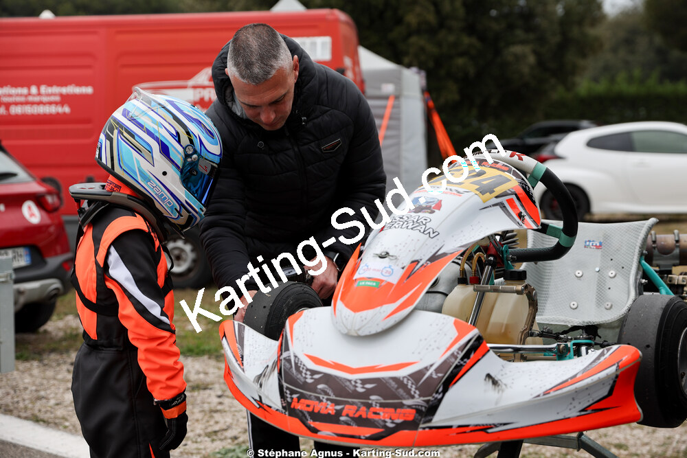 21 & 22/03/2026 : 2ème manche Championnat de Ligue PACA au Paul Ricard (photos Stéphane Agnus) 2026 — karting
