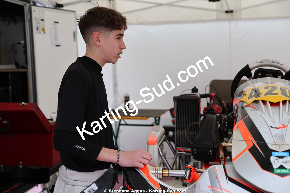 21 & 22/03/2026 : 2ème manche Championnat de Ligue PACA au Paul Ricard (photos Stéphane Agnus) 2026 — karting