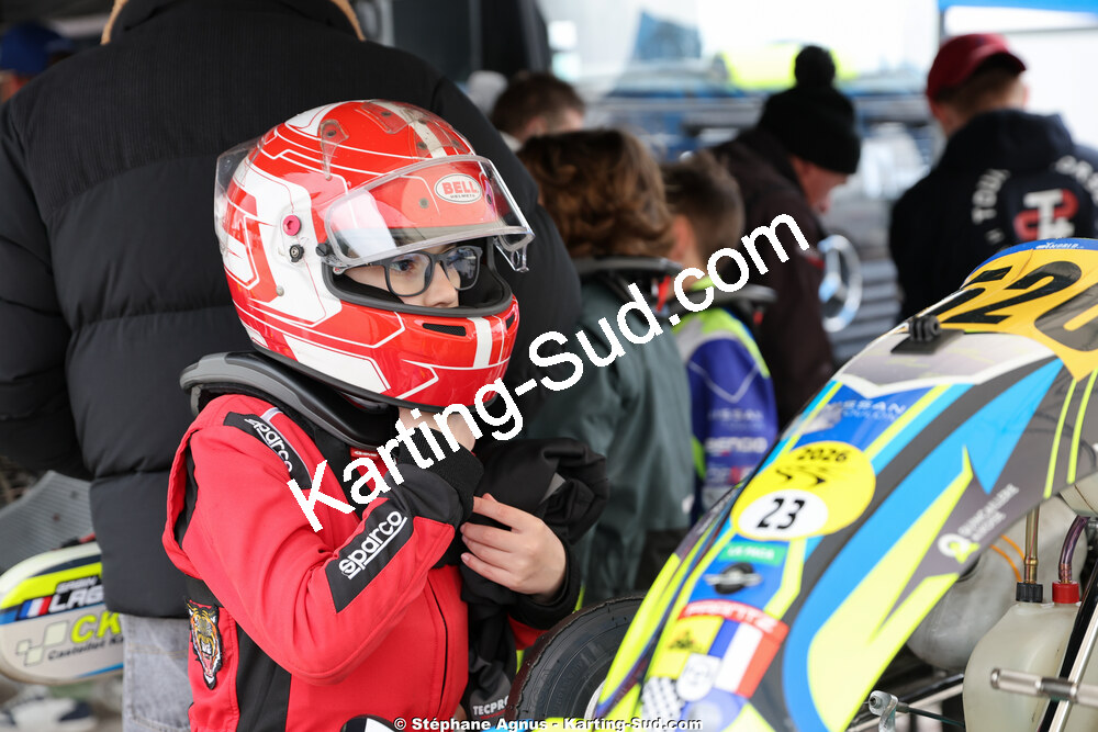 21 & 22/03/2026 : 2ème manche Championnat de Ligue PACA au Paul Ricard (photos Stéphane Agnus) 2026 — karting