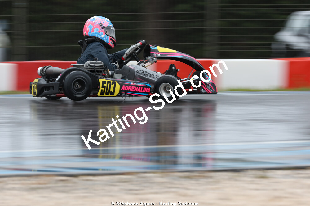 Lina SALAMANCA — 21 & 22/03/2026 : 2ème manche Championnat de Ligue PACA au Paul Ricard (photos Stéphane Agnus) 2026 — karting