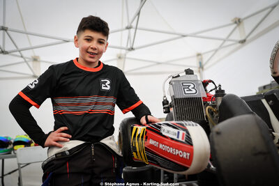 Marcel LIMOUSIN — 28 & 29/03/2026 : 2ème manche Championnat du Sud 2026 à Belmont sur Rance (photos Stéphane Agnus) 2026 — karting