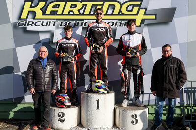 Gabriel HUGON, Jean VEYRIES, Maxime GELEY et 2 autres — 28 & 29/03/2026 : 2ème manche Championnat du Sud 2026 à Belmont sur Rance (photos Stéphane Agnus) 2026 — karting