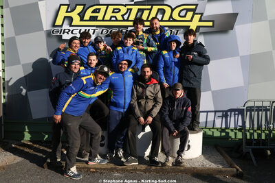 Alexis Włoszczyński, Dayan SERANO, Gabin BONAFOS et 4 autres — 28 & 29/03/2026 : 2ème manche Championnat du Sud 2026 à Belmont sur Rance (photos Stéphane Agnus) 2026 — karting