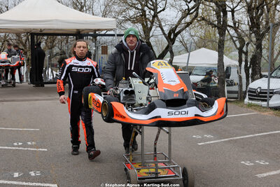 Louka MICHEL — 28 & 29/03/2026 : 2ème manche Championnat du Sud 2026 à Belmont sur Rance (photos Stéphane Agnus) 2026 — karting