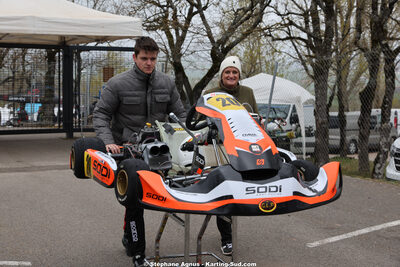 Lucas MORILLON — 28 & 29/03/2026 : 2ème manche Championnat du Sud 2026 à Belmont sur Rance (photos Stéphane Agnus) 2026 — karting
