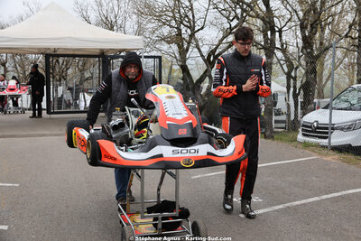 Bastien VEZINET — 28 & 29/03/2026 : 2ème manche Championnat du Sud 2026 à Belmont sur Rance (photos Stéphane Agnus) 2026 — karting