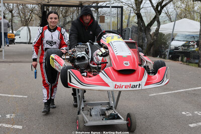 Marine APOUX — 28 & 29/03/2026 : 2ème manche Championnat du Sud 2026 à Belmont sur Rance (photos Stéphane Agnus) 2026 — karting