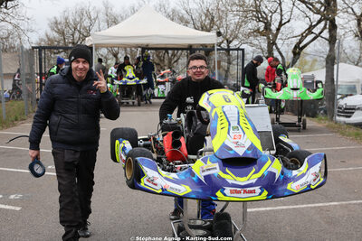 Guillaume POUS — 28 & 29/03/2026 : 2ème manche Championnat du Sud 2026 à Belmont sur Rance (photos Stéphane Agnus) 2026 — karting