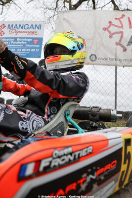 Owen FRONTIER — 28 & 29/03/2026 : 2ème manche Championnat du Sud 2026 à Belmont sur Rance (photos Stéphane Agnus) 2026 — karting