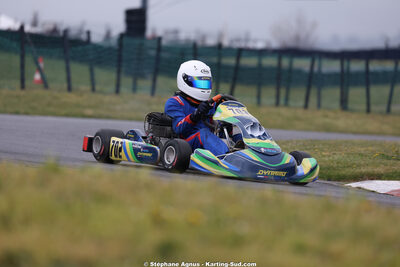 KA100 — 28 & 29/03/2026 : 2ème manche Championnat du Sud 2026 à Belmont sur Rance (photos Stéphane Agnus) 2026 — karting