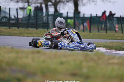 Jules BAQUE — 28 & 29/03/2026 : 2ème manche Championnat du Sud 2026 à Belmont sur Rance (photos Stéphane Agnus) 2026 — karting