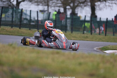 Arthur BENOIT — 28 & 29/03/2026 : 2ème manche Championnat du Sud 2026 à Belmont sur Rance (photos Stéphane Agnus) 2026 — karting