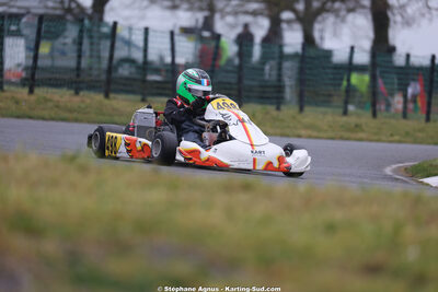Hugo BERGERON — 28 & 29/03/2026 : 2ème manche Championnat du Sud 2026 à Belmont sur Rance (photos Stéphane Agnus) 2026 — karting