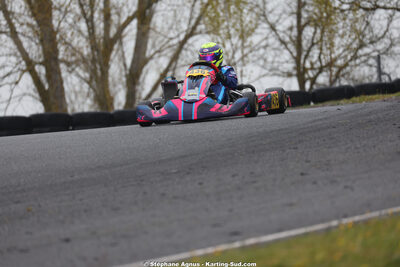 Loucas TAVERNE — 28 & 29/03/2026 : 2ème manche Championnat du Sud 2026 à Belmont sur Rance (photos Stéphane Agnus) 2026 — karting