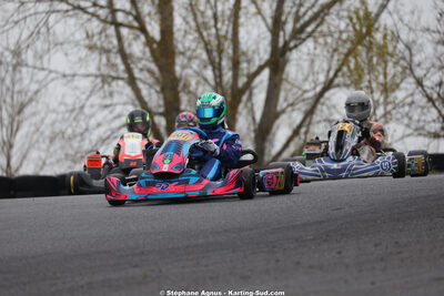 Gabriel GERDIL — 28 & 29/03/2026 : 2ème manche Championnat du Sud 2026 à Belmont sur Rance (photos Stéphane Agnus) 2026 — karting