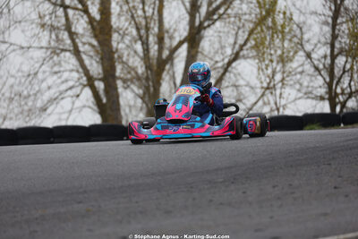 Noam BOUSBAINE — 28 & 29/03/2026 : 2ème manche Championnat du Sud 2026 à Belmont sur Rance (photos Stéphane Agnus) 2026 — karting