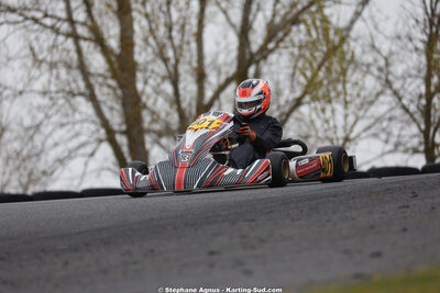 Arthur BENOIT — 28 & 29/03/2026 : 2ème manche Championnat du Sud 2026 à Belmont sur Rance (photos Stéphane Agnus) 2026 — karting