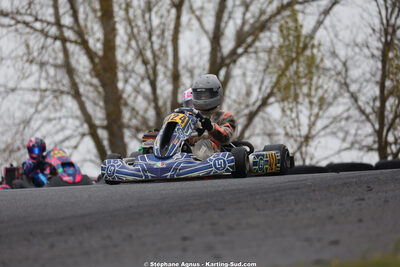 Jules BAQUE — 28 & 29/03/2026 : 2ème manche Championnat du Sud 2026 à Belmont sur Rance (photos Stéphane Agnus) 2026 — karting