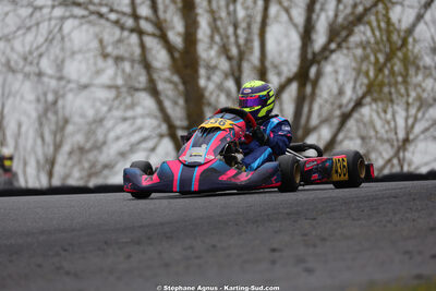Loucas TAVERNE — 28 & 29/03/2026 : 2ème manche Championnat du Sud 2026 à Belmont sur Rance (photos Stéphane Agnus) 2026 — karting