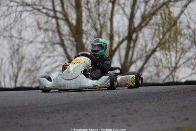 Liam BERDINEL — 28 & 29/03/2026 : 2ème manche Championnat du Sud 2026 à Belmont sur Rance (photos Stéphane Agnus) 2026 — karting
