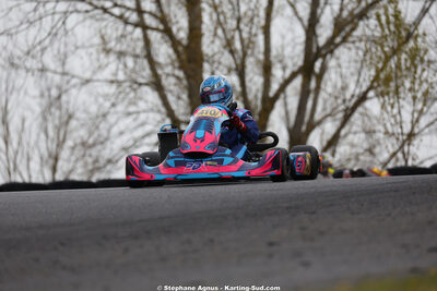 Noam BOUSBAINE — 28 & 29/03/2026 : 2ème manche Championnat du Sud 2026 à Belmont sur Rance (photos Stéphane Agnus) 2026 — karting