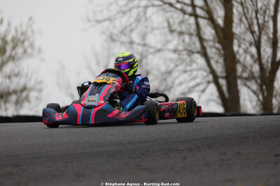 Loucas TAVERNE — 28 & 29/03/2026 : 2ème manche Championnat du Sud 2026 à Belmont sur Rance (photos Stéphane Agnus) 2026 — karting