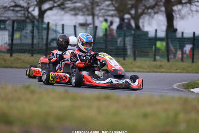 Auxence DURIER — 28 & 29/03/2026 : 2ème manche Championnat du Sud 2026 à Belmont sur Rance (photos Stéphane Agnus) 2026 — karting