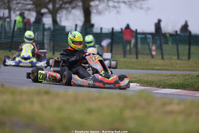 Gabriel HUGON — 28 & 29/03/2026 : 2ème manche Championnat du Sud 2026 à Belmont sur Rance (photos Stéphane Agnus) 2026 — karting
