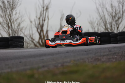Clément ECUVILLON — 28 & 29/03/2026 : 2ème manche Championnat du Sud 2026 à Belmont sur Rance (photos Stéphane Agnus) 2026 — karting