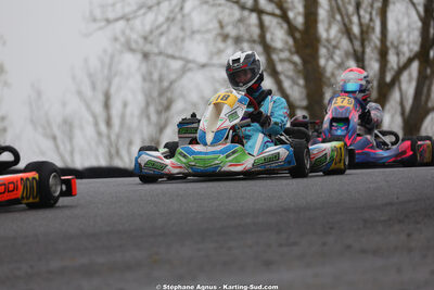 Ines POLI — 28 & 29/03/2026 : 2ème manche Championnat du Sud 2026 à Belmont sur Rance (photos Stéphane Agnus) 2026 — karting
