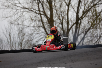 Matheo COURBIERES — 28 & 29/03/2026 : 2ème manche Championnat du Sud 2026 à Belmont sur Rance (photos Stéphane Agnus) 2026 — karting