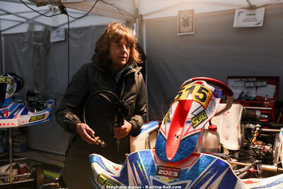Sandrine SUAU — 28 & 29/03/2026 : 2ème manche Championnat du Sud 2026 à Belmont sur Rance (photos Stéphane Agnus) 2026 — karting