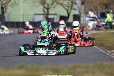 Yannick LECLERC — 28 & 29/03/2026 : 2ème manche Championnat du Sud 2026 à Belmont sur Rance (photos Stéphane Agnus) 2026 — karting