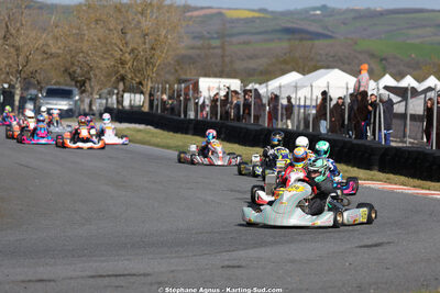 Nationale — 28 & 29/03/2026 : 2ème manche Championnat du Sud 2026 à Belmont sur Rance (photos Stéphane Agnus) 2026 — karting